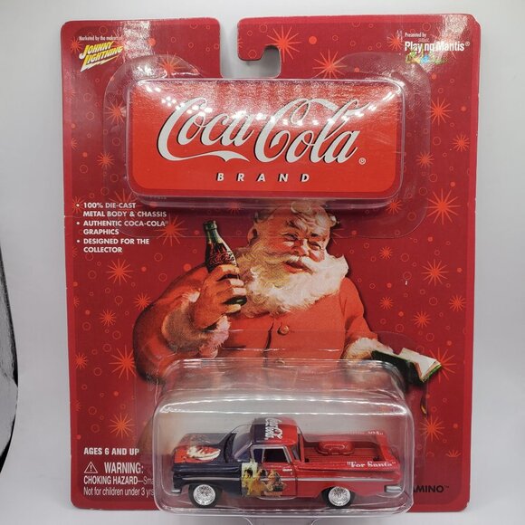 Chevy El Camino Coca Cola Johnny Lightning Die Cast Car 1:64 Scale 1959 - Picture 2 of 13